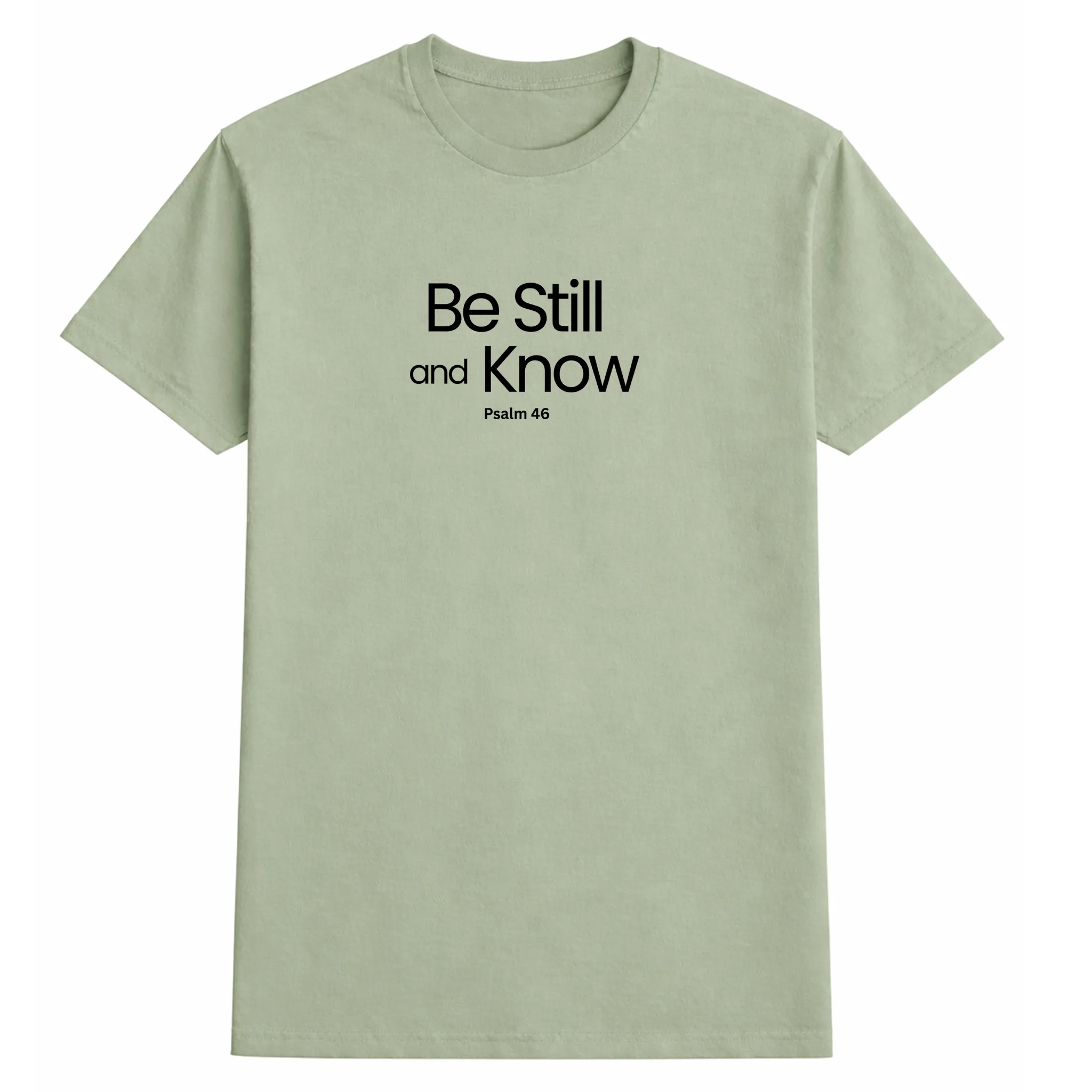 Be Still Tee - Sage